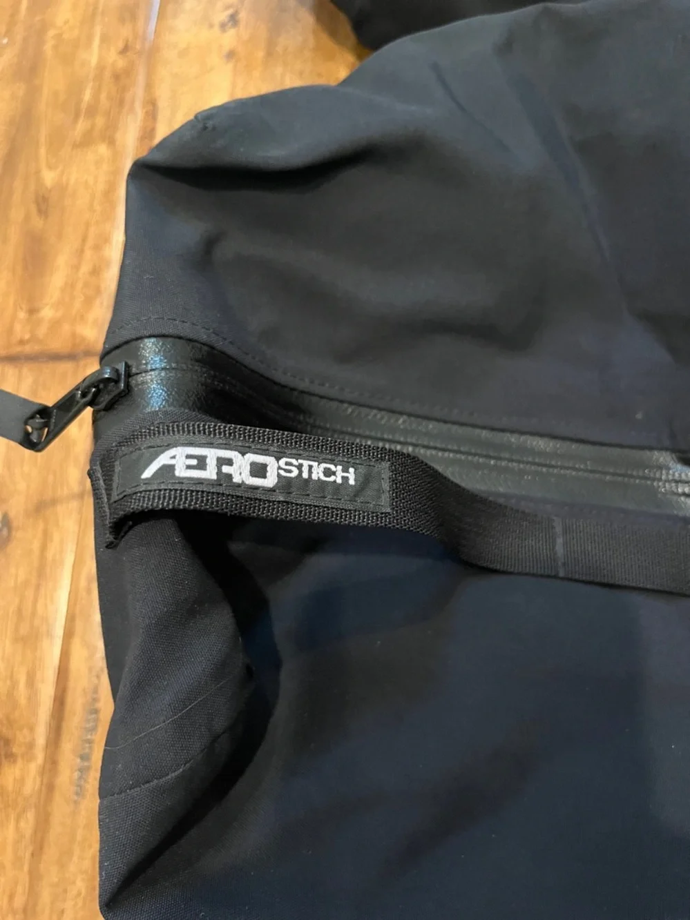 Lot of 2 Aerostich Waterproof Side Zip Bags Large Regular 6x22x6